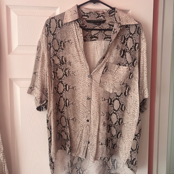 Zara Snakeskin Pant Set - Picture 3 of 3